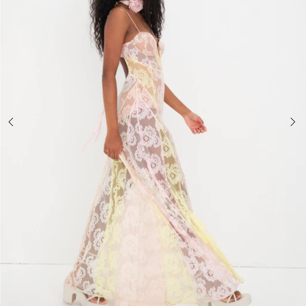 For love and lemons lace maxi dress
